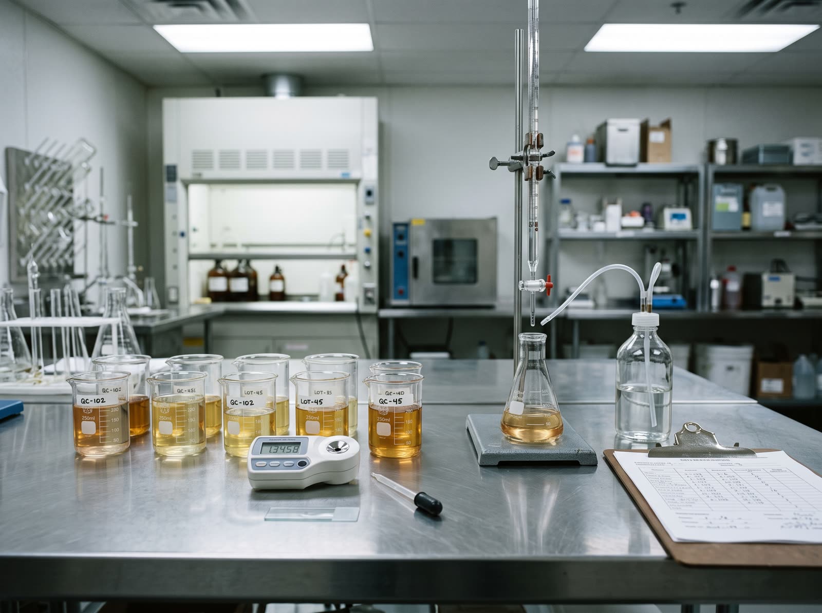 Quality control laboratory