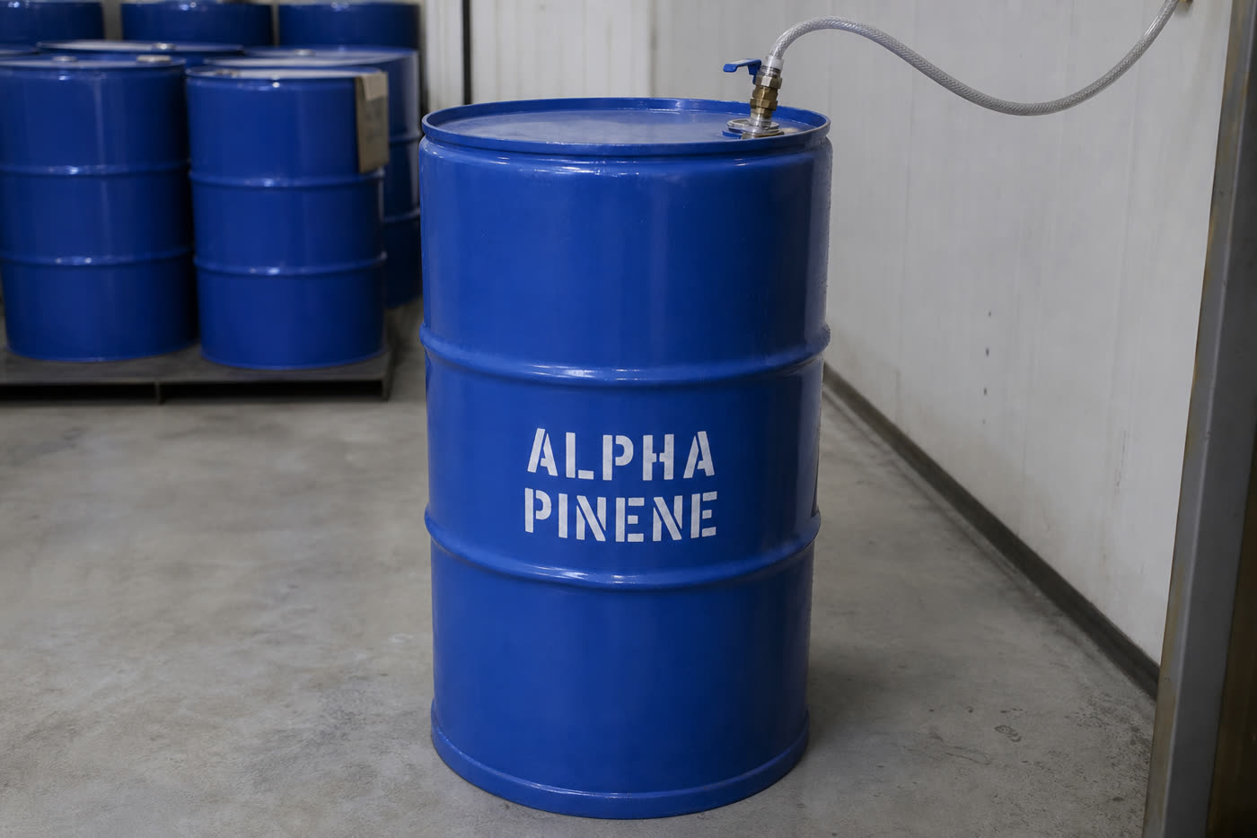 Alpha Pinene 95 packed for despatch