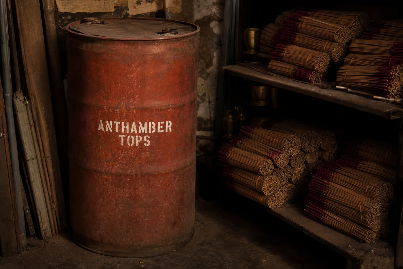 Anthamber Tops packed for despatch